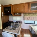 Coachmen Leprechaun RV kitchen renovation Costa Mesa