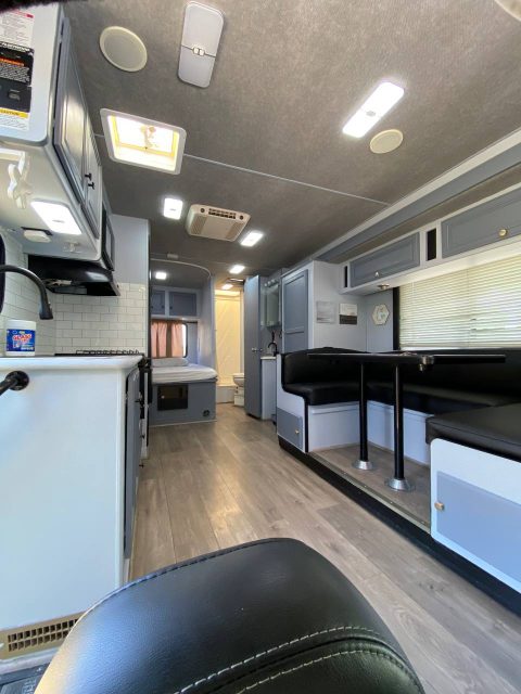 Fleetwood Tioga 25 ft rv remodel california