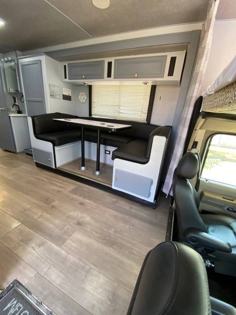 Fleetwood Tioga rv refurbishing rv interior california