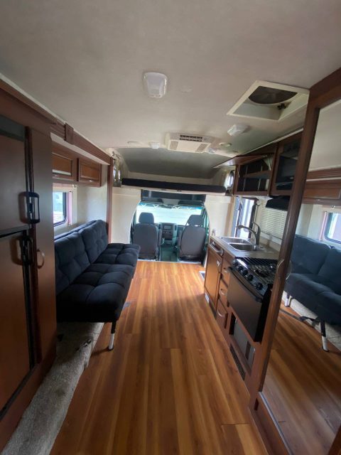 Mercedes Sprinter before rv renovation