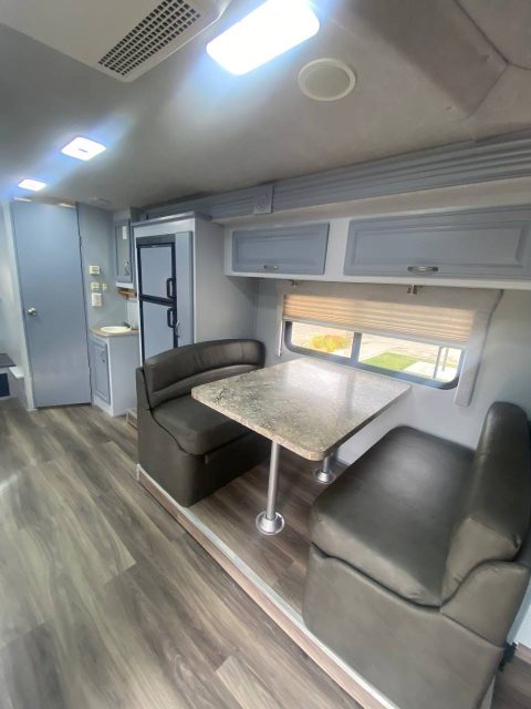 Mercedes Sprinter van slide out remodel california