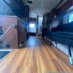 RV interior remodeling before Lighting