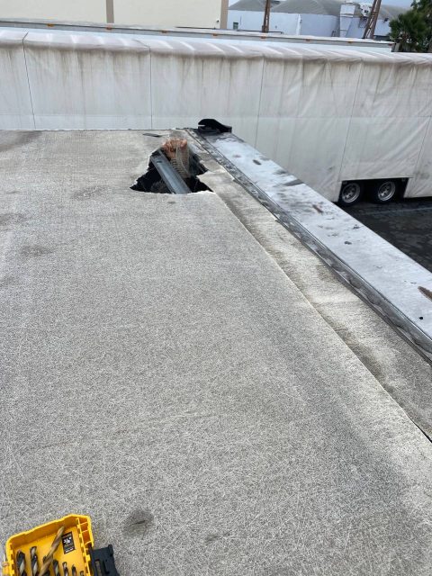 fiberglass roof repair