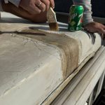 RV Fiberglass Roof Repair