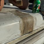 Rv fiberglass roof fixing Costa Mesa