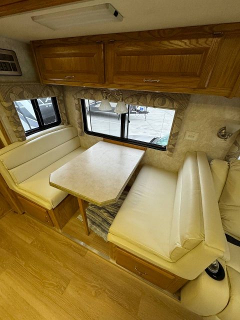 cost to reupholster an RV dinette