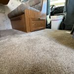 RV carpet flooring renovation