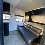 RV interior after collision repair