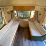 Vintage trailer interior