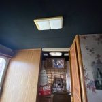 after RV ceiling upholstery