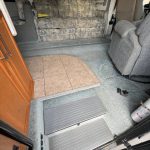 before Vinyl Flooring in Adventurer RV