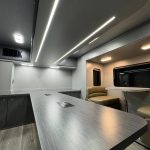 Electric and Lighting in mobile office truck