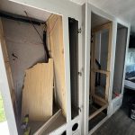 Mercedes Sprinter interior Closet remodel