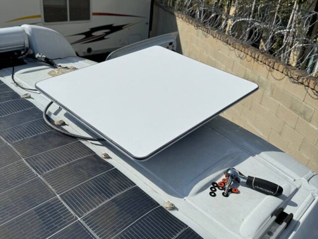 Starlink installation on RV