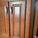 before Thor Motor Coach Challenger cabinets renovation