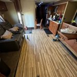 before Thor Motor Coach Challenger interior remodel