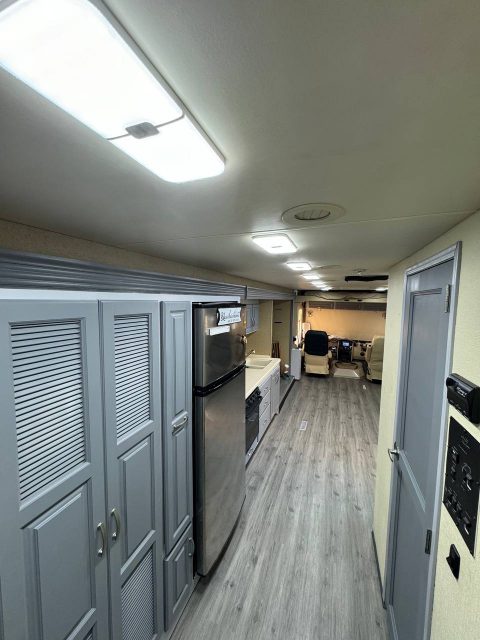 class a motorhome interior remodeling Orange County Costa Mesa