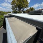 Motorhome slide-out awning