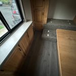 RV Water Damage Repair flooring