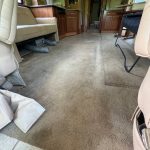 before rv vinyl plank flooring replacement