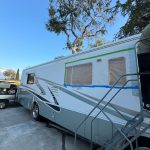 reseal aluminum molding rv after water damage Los Angeles Orange County