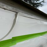 reseal aluminum molding rv repair after water damage