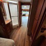 Flooring vinyl panels in RV Los Angeles California