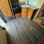 vinyl flooring in travel trailer LA County