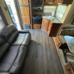 vinyl flooring in travel trailer LA County CA