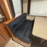 Dinette cushions upholstery in RV