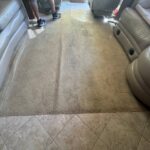 before carpet replacement in RV interior