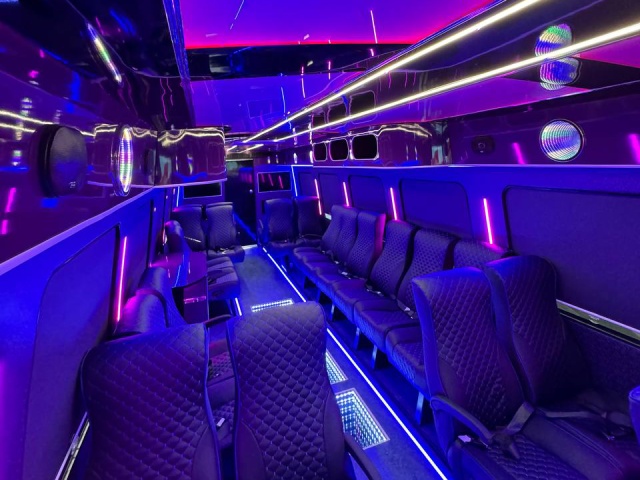 party bus gaming bus