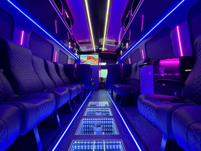 party bus interior