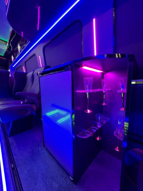 party bus interior design