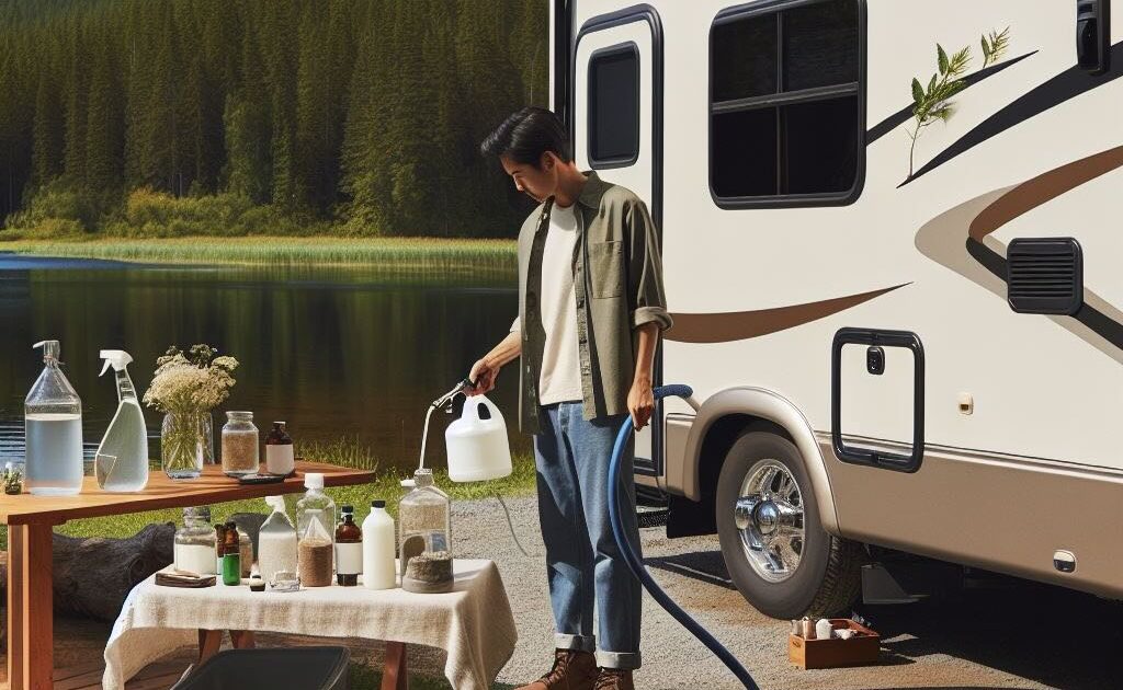 How to sanitize rv fresh water tank without bleach