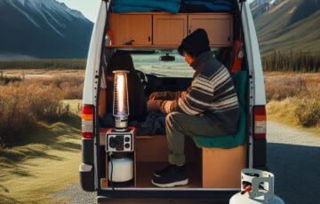 How to heat a camper van?