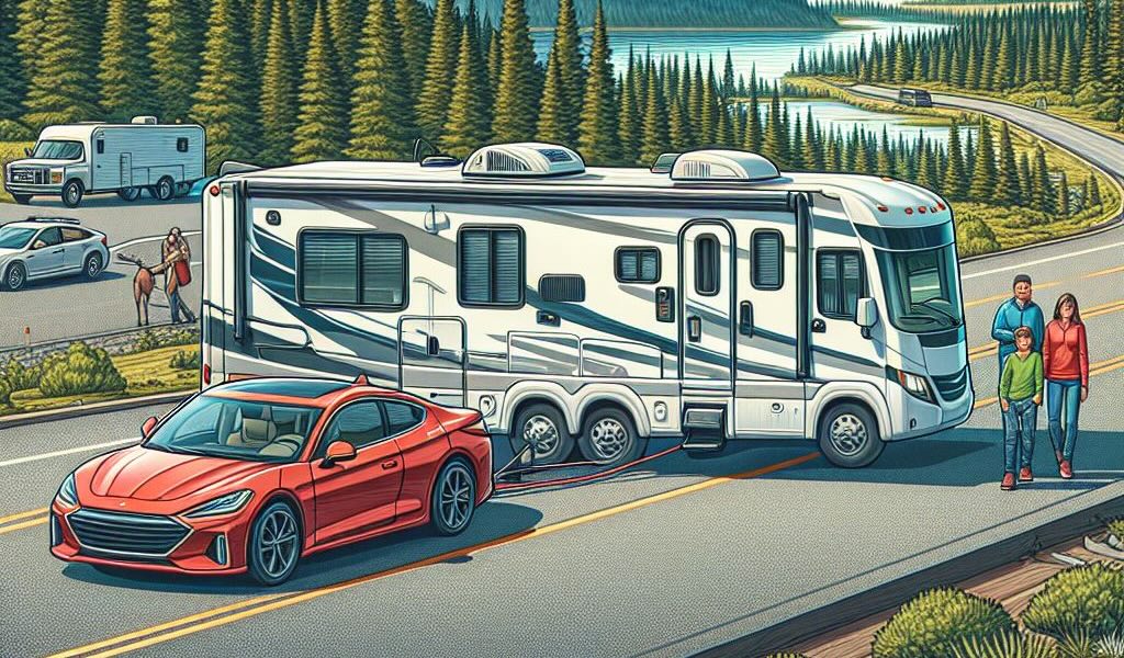 How to tow a motorhome?