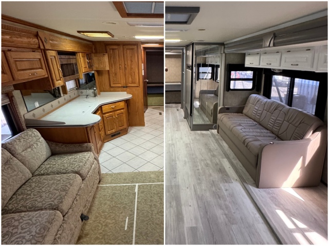 RV Restoration Before and After