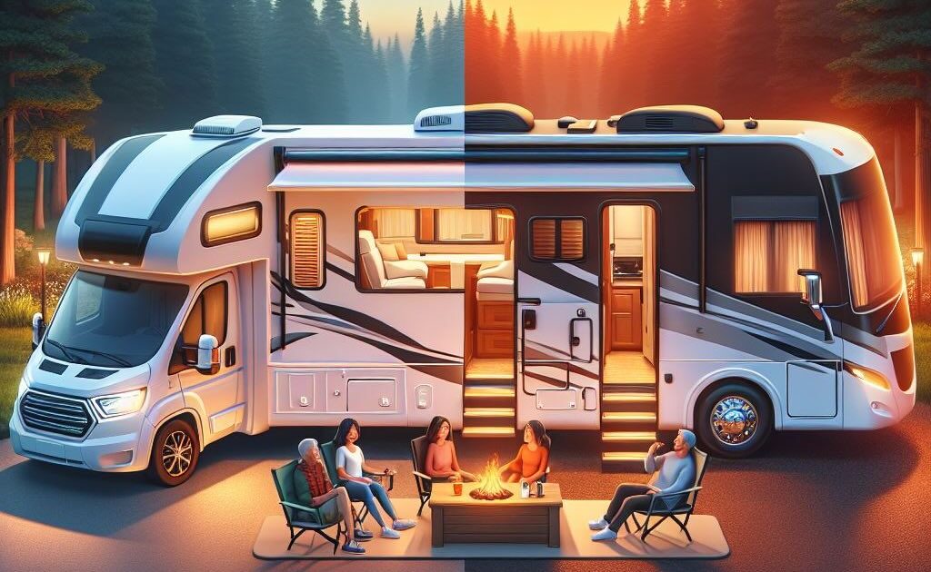 What is the difference between a motorhome and an rv?