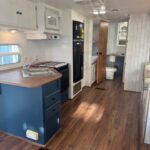 trailer interior renovation cabinets