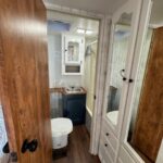 trailer interior toilet renovation