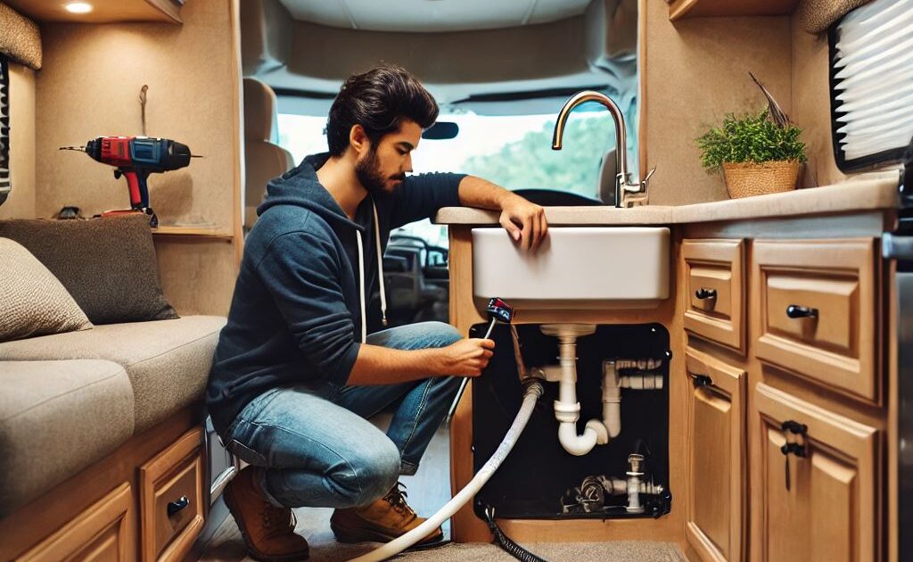 Why is my rv sink not draining?