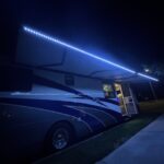 Electric Legless Awning Installation