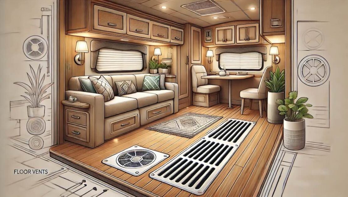 RV floor vents