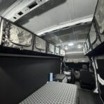 Upper Storage Install in a Van Custom Way LA