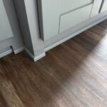 new vinyl flooring in trailer