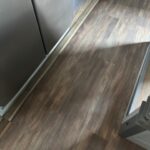 new vinyl flooring in travel trailer Custom Way