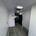 37 Vinyl panels Flooring in Ford Transit Mobile Nail Shop