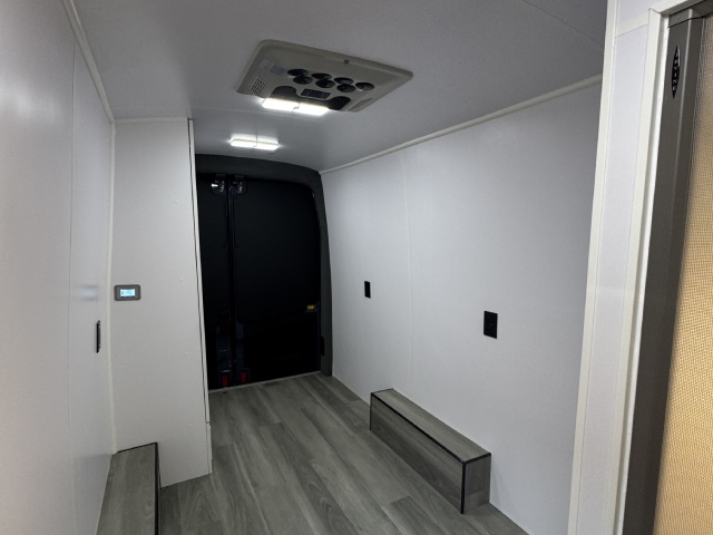 Flooring, Walls, and Ceiling in van