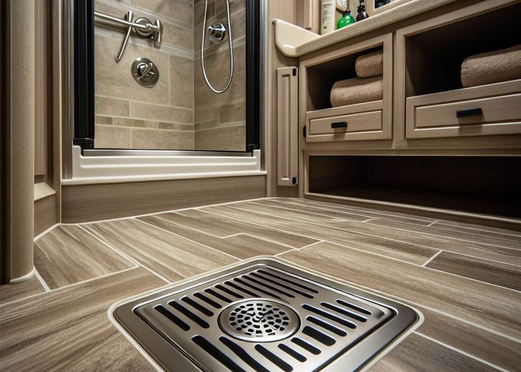 How to unclog rv shower drain?